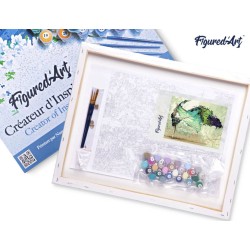 Peinture par numéros Ballerine moderne 40x50 cm