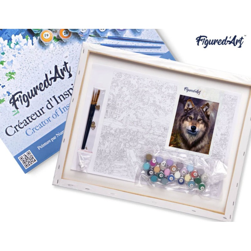 Mammut 105018 - Peinture par numéro Motif Animal Chaton - Kit Complet avec modèle de Peinture Mammut 105018 - Peinture par numéro Motif Animal Chaton - Kit Complet avec modèle de Peinture