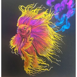 Boîte métal de 24 couleurs aquarelle Finetec