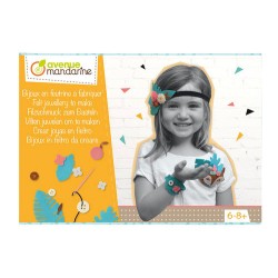 Boîte créative - Bijoux en feutrine à fabriquer