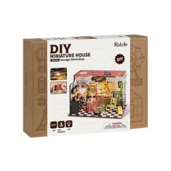 Maquette 3D en bois Rolife - Garage workshop