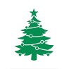 Pochoir Sapin de Noël