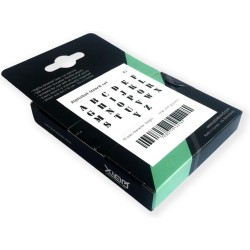 Set de pochoirs Alphabet Serif Industrial x26 lettres