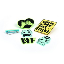Kit Plastique dingue - 10 broches Friends
