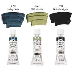 Set aquarelle extra-fine Horadam Naturals Trio, 3 tubes 5 ml