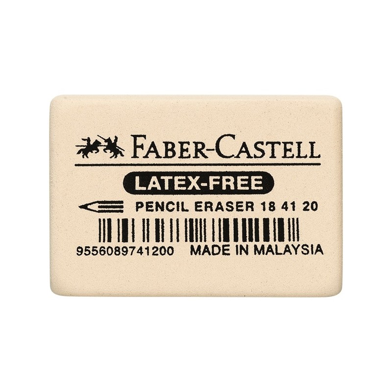 Gomme blanche caoutchouc Faber Castell