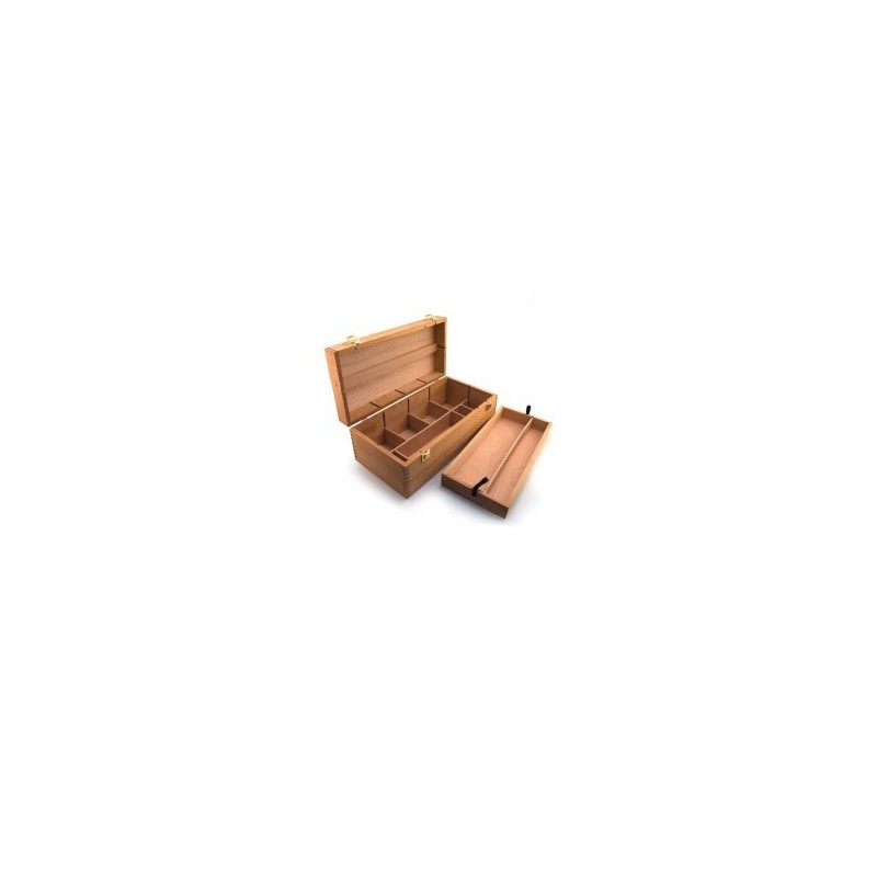 Coffret de rangement en bois Smart - 40x20x15cm