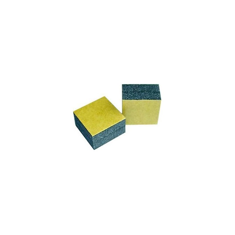 Mini-blocs mousse adhésifs 20x20x13mm - Lot de x4