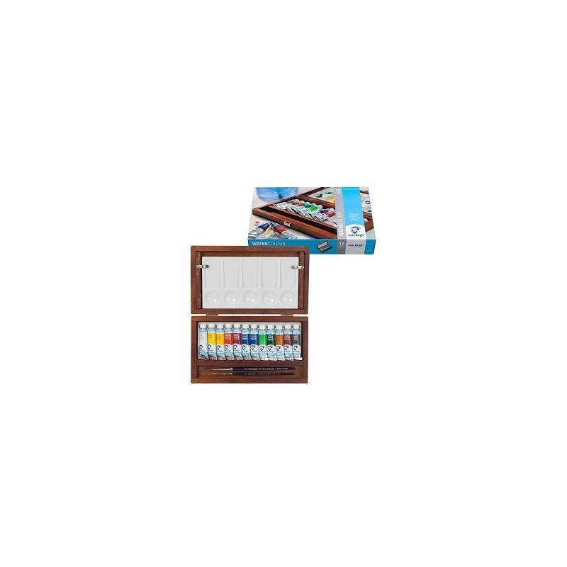 VAN GOGH BOÎTE MÉTAL AQUARELLE 48 DEMI-GODETS