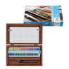Coffret bois aquarelle Van Gogh de 24 demi-godets