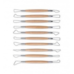 Set de 10 mirettes d'étude double fils