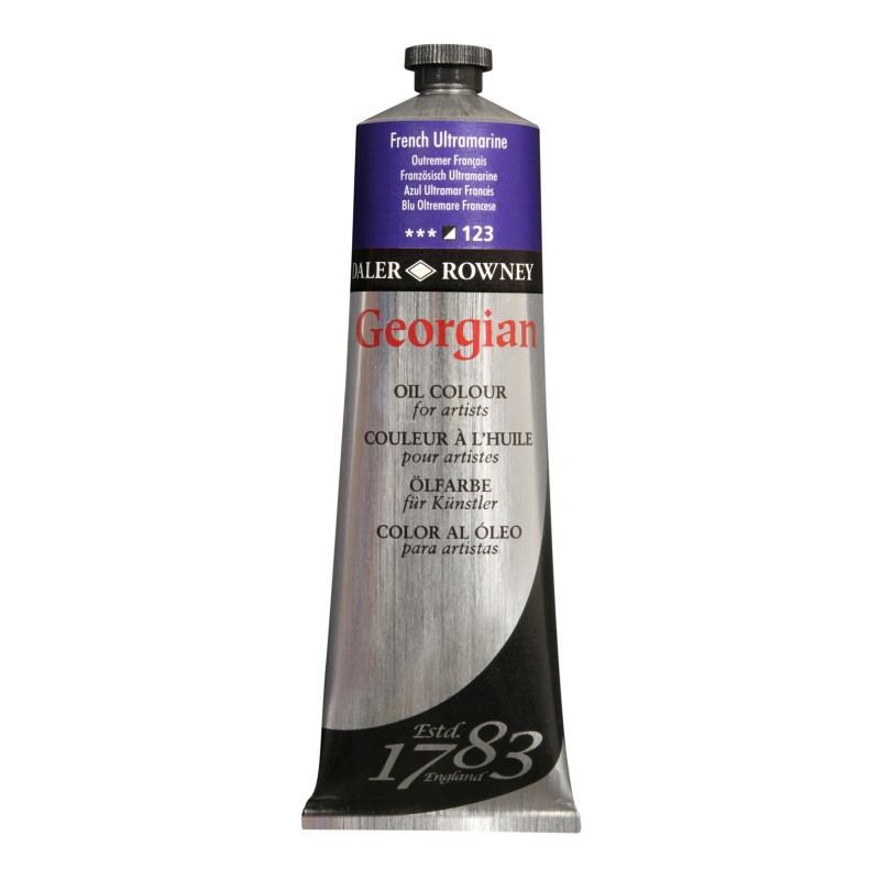 Peinture à l'huile fine Georgian, tube 225ml