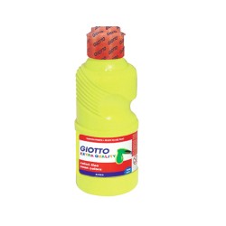 Gouache scolaire fluorescente Giotto, flacon 250ml