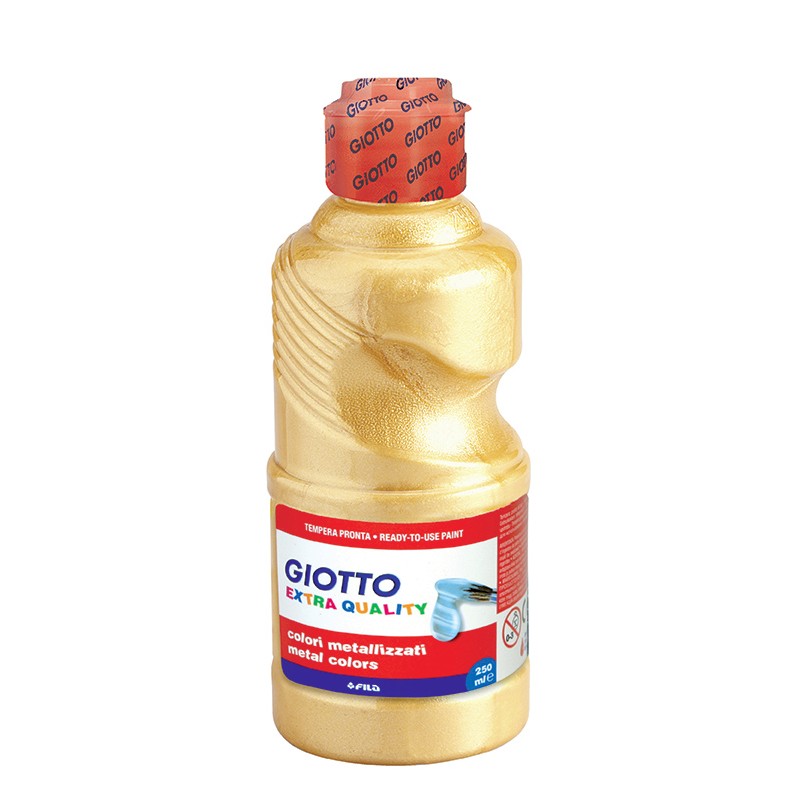 Gouache scolaire métal Giotto, flacon 250ml