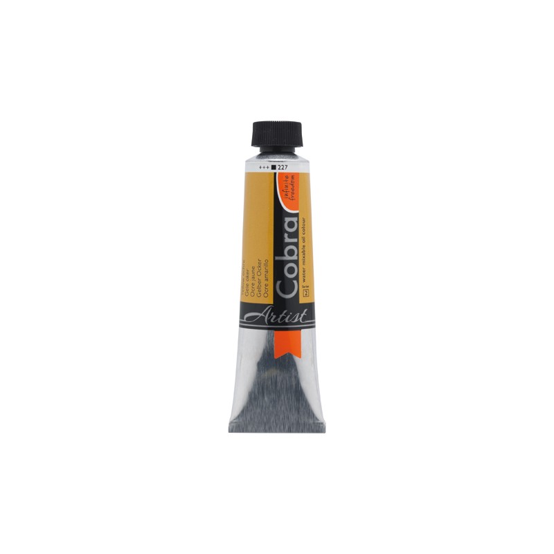 Peinture à l'huile extra-fine diluable à l'eau Cobra, tube 40ml
