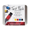 Test pack acrylique extra-fine Sennelier 5 tubes 21 ml