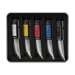 Test pack acrylique extra-fine Sennelier 5 tubes 21 ml
