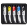 Test pack huile fine Sennelier 5 tubes 21 ml