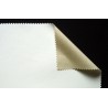 Toile en polyester lisse sans grain enduction blanche 330g/m²