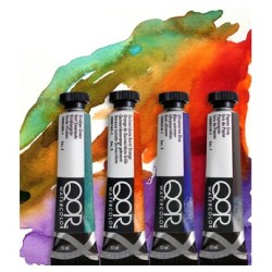 Peinture aquarelle extra-fine QoR, tube 11 ml