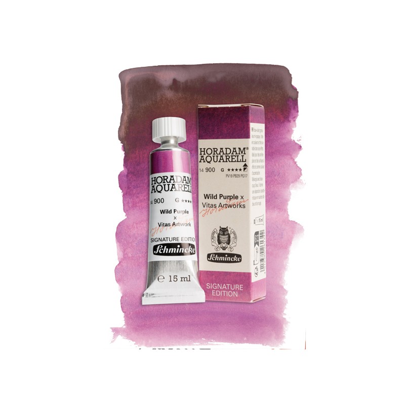 Aquarelle extra-fine Horadam édition Signature, tube 15ml - Wild purple