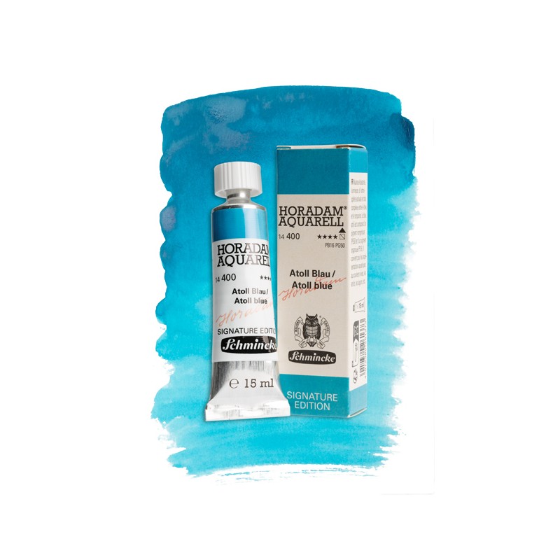 Aquarelle extra-fine Horadam édition Signature, tube 15ml - Atoll blue