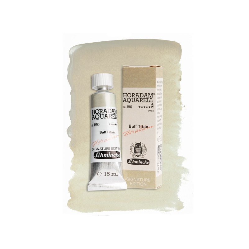 Aquarelle extra-fine Horadam édition Signature, tube 15ml - Buff Titan