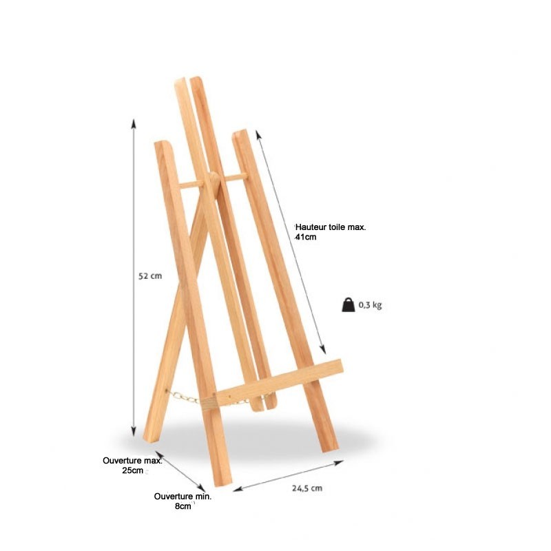Chevalet de table Monaco