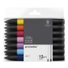 Sets de 12 feutres ProMarker +1 blender