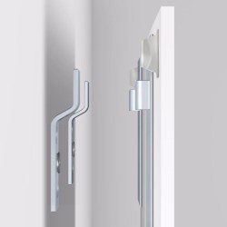 Support mural pour Dibond et plaques