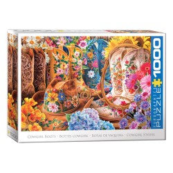 Puzzle 1000 pièces - Bottes Cowgirl, de Lars Stewart