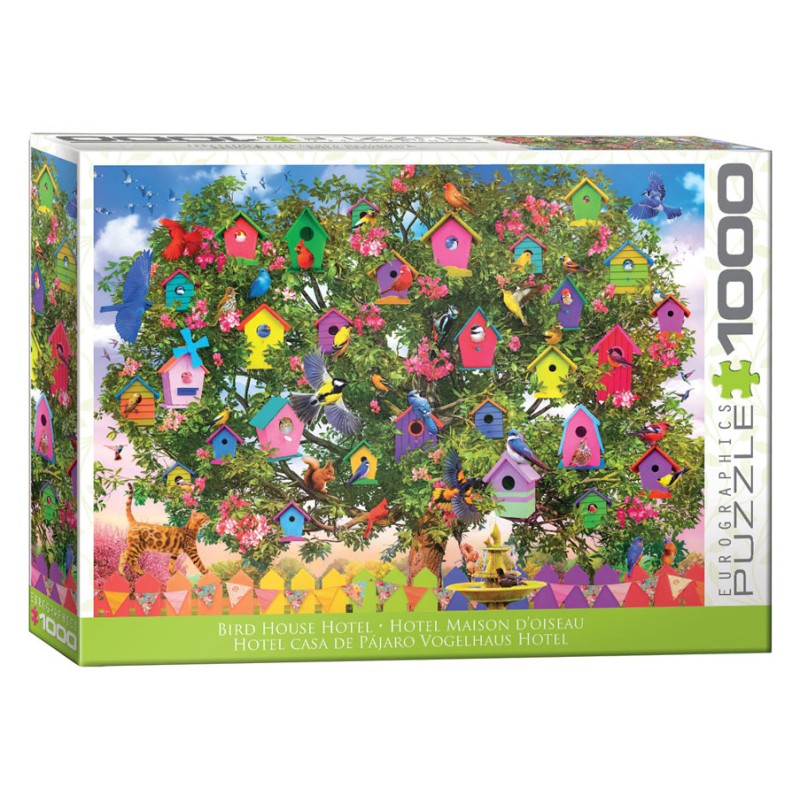 Puzzle 1000 pièces - Hotel maison d'oiseau, de Olena