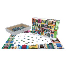 Puzzle 1000 pièces - Fenêtres de la Méditerranée