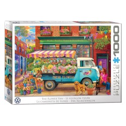 Puzzle 1000 pièces - Le Fourgon fleuri, de Bigelow