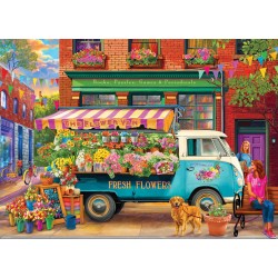 Puzzle 1000 pièces - Le Fourgon fleuri, de Bigelow
