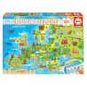 Puzzle Junior 150 pièces - Carte d'Europe