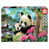 Puzzle 1000 pièces - Pandas