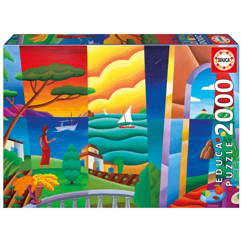 Puzzle 2000 pièces - Pénélope attend, de Philip Stanton