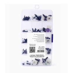 Set accessoires pour amigurumis - Yeux et nez de sécurité