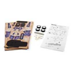 Maquette 3D en bois à friction - Voiture de course