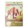 Maquette 3D en bois - Mammouth