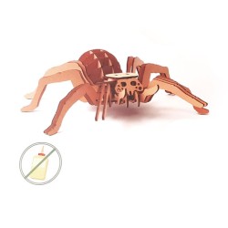 Maquette 3D en bois - Araignée