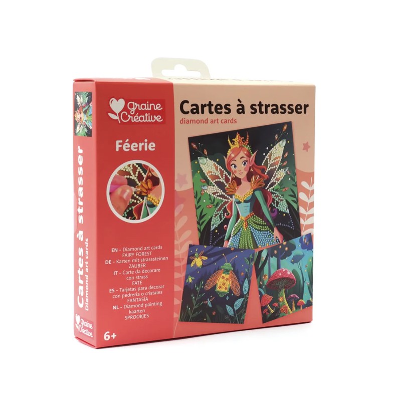 Kit Cartes à strasser - Féerie