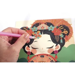 Kit Cartes à strasser - Japon