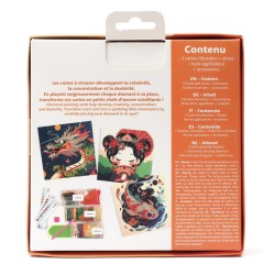 Kit Cartes à strasser - Japon