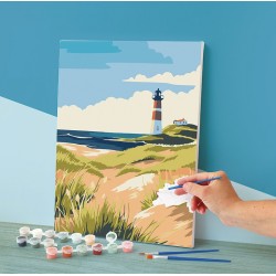 Peinture par numéro 30x40cm - Phare