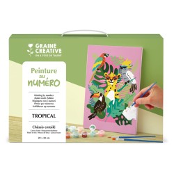 Peinture par numéro 20x30cm - Tropical