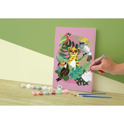 Peinture par numéro 20x30cm - Tropical