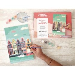 Peinture par numéro 20x30cm - Amsterdam
