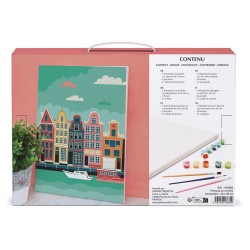 Peinture par numéro 20x30cm - Amsterdam